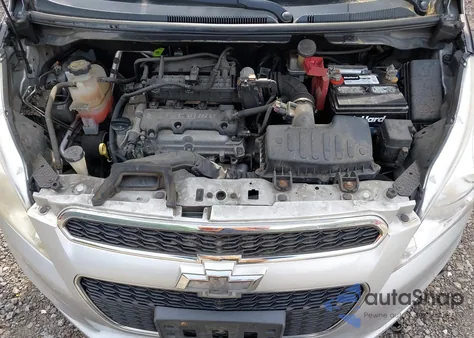 2014 Chevrolet Spark Ls Manual из США, поврежденный, VIN KL8CA6S93EC553989